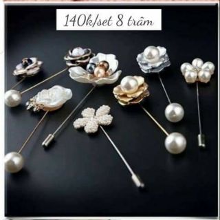 PHỤ KIỆN : TRÂM CÀI ÁO (NGUYÊN SET 140K) giảm giá chỉ còn 60k khi mua 2 bộ🥰