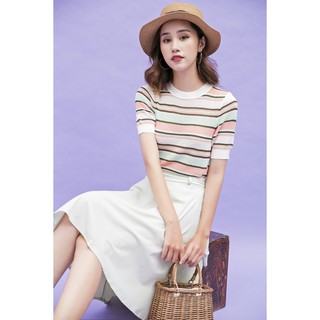Áo len mongtoghi kẻ ngang ifu 05-3185