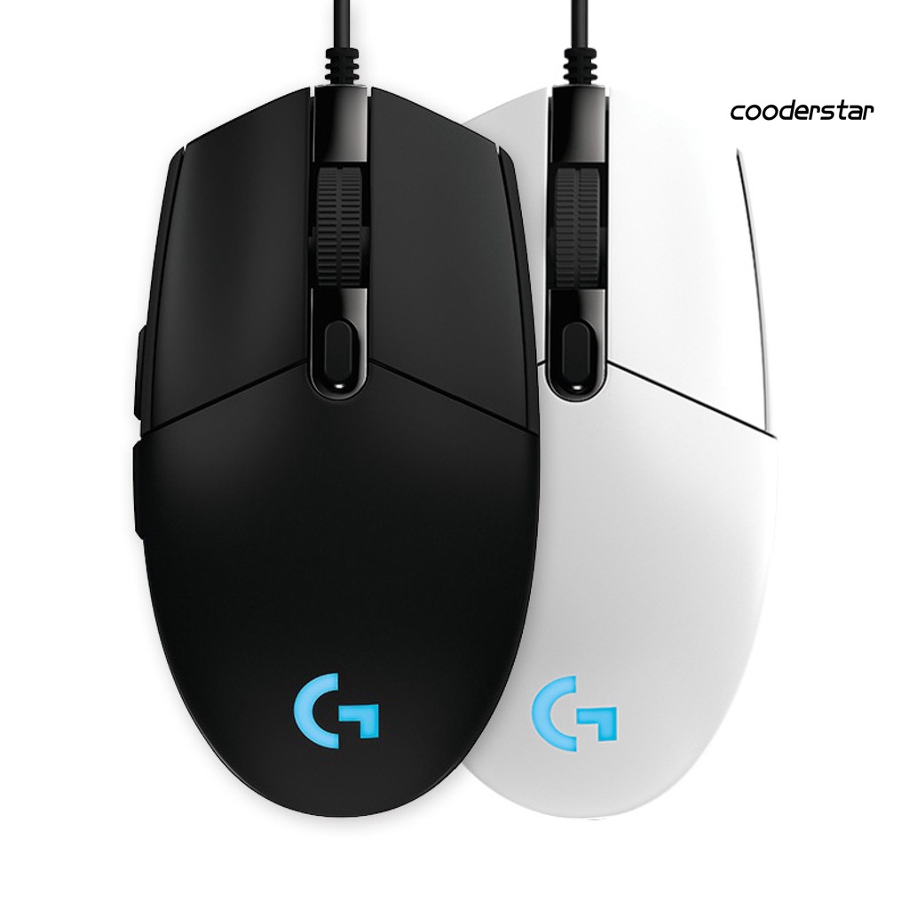 LOGITECH Chuột Quang Gaming Cood-Co Có Dây 6 Nút 6000dpi Cho Windows 7 / 8 / 10 / Vista / Xp