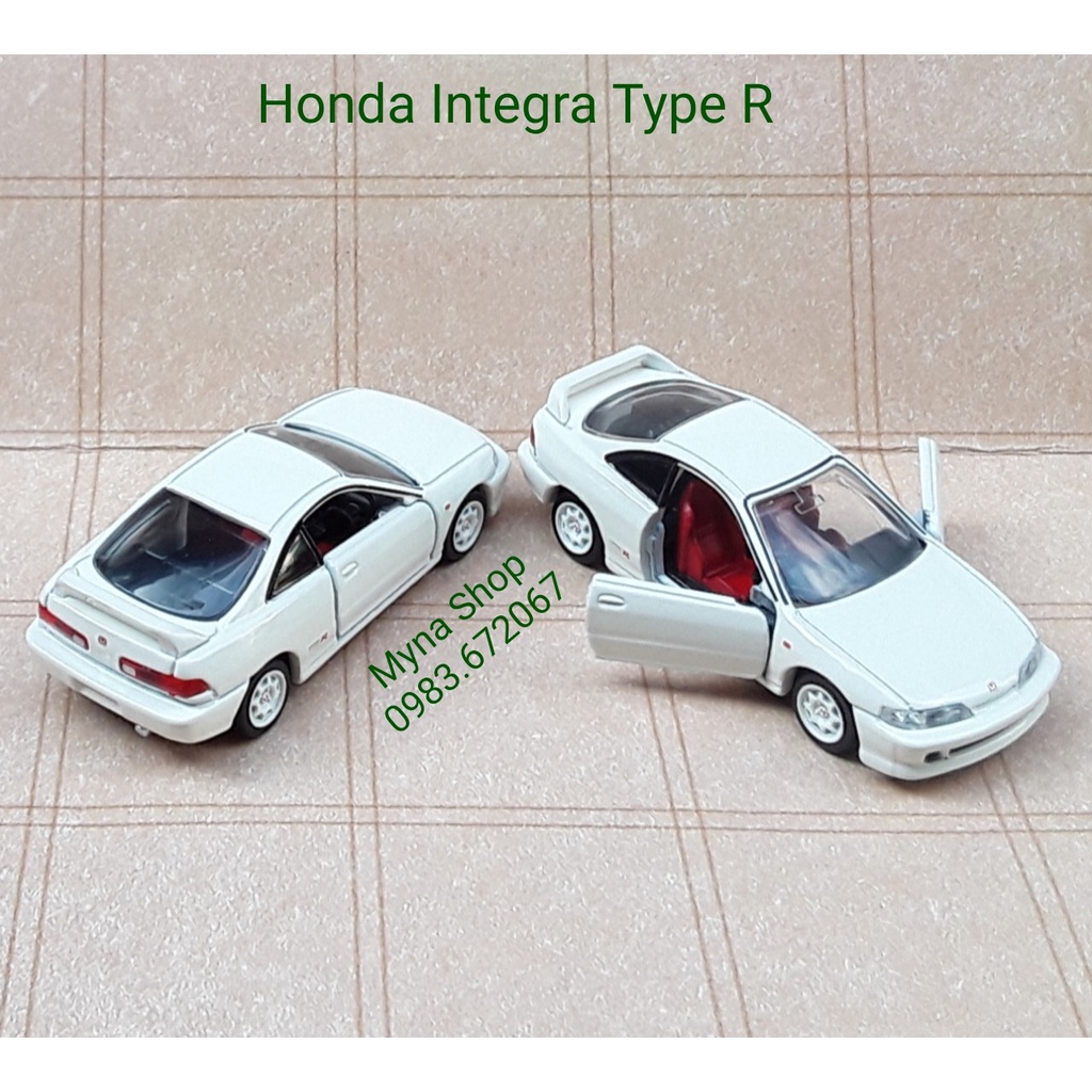 Xe mô hình tĩnh tomica premium không hộp - Honda Integra Type R