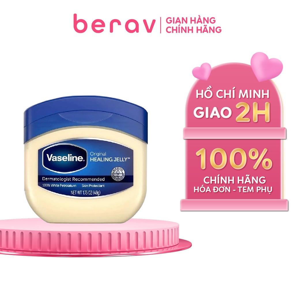 Sáp Dưỡng Ẩm Đa Năng Vaseline Pure Petrolium Jelly 49g