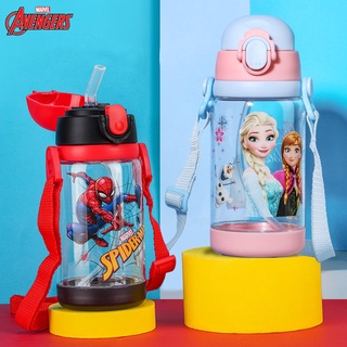 Disney bình nước 2 trong 1 dung tích 550ml hình người nhện
