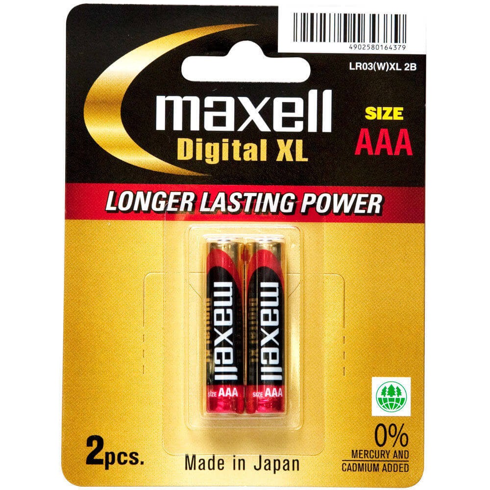 PIN MAXELL ALKALINE 2A/3A (VỈ 2 VIÊN)