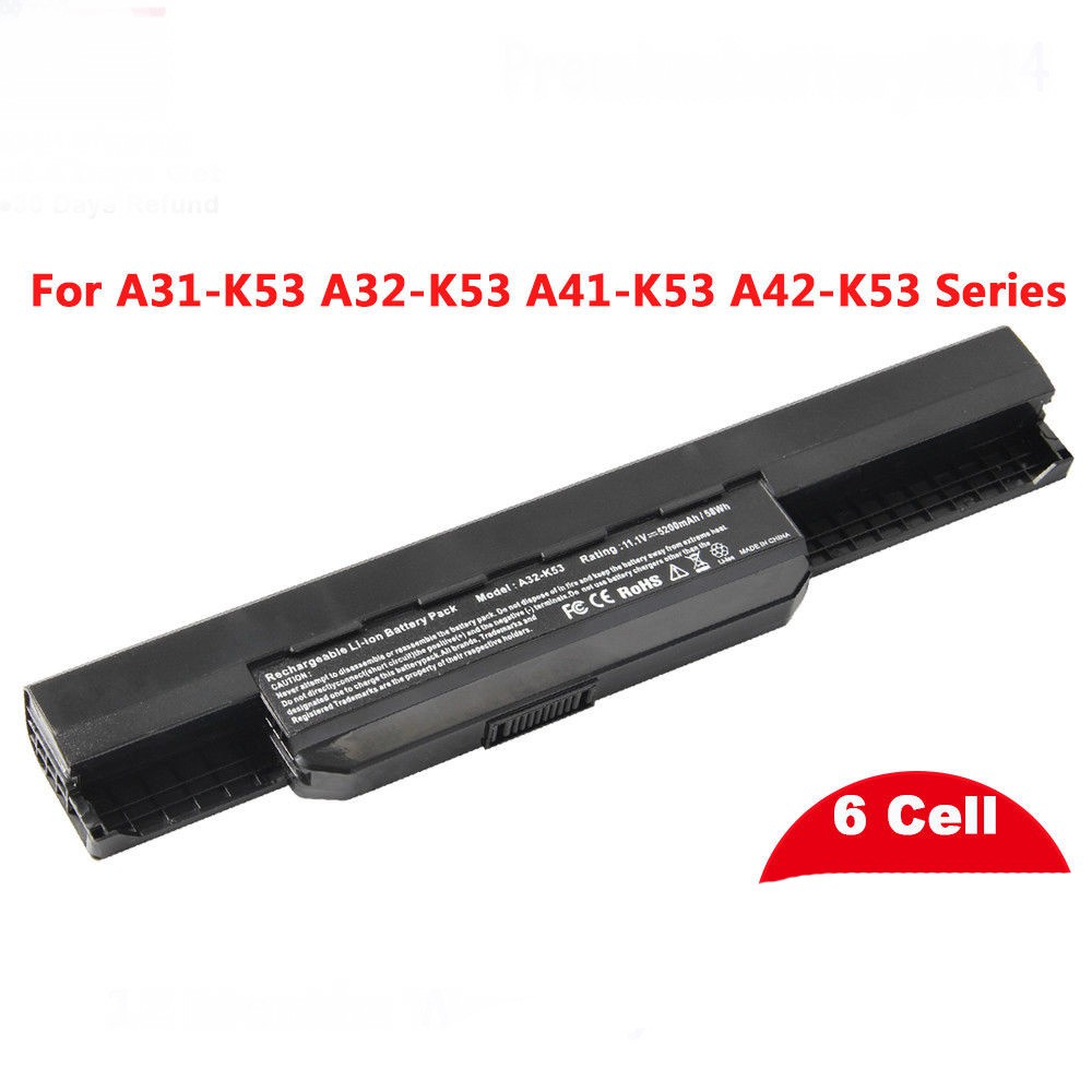 Pin laptop ASUS K43 K43S K43J K43S K53 K53B K53E K53F K53J K53S X44H X53U X54H 6cell hàng zin