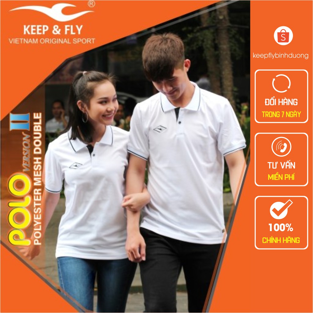 ÁO POLO CỔ BẺ THỂ THAO CLASSIC 2 KEEP & FLY