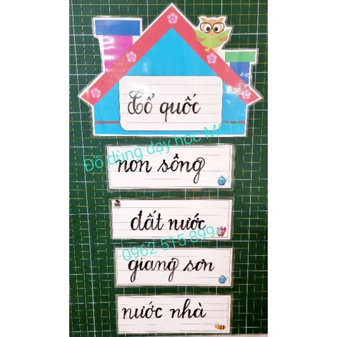 💥 BỘ GHÉP MÁI NHÀ KHỔ A3 💥 In + Ép + Nam Châm lá