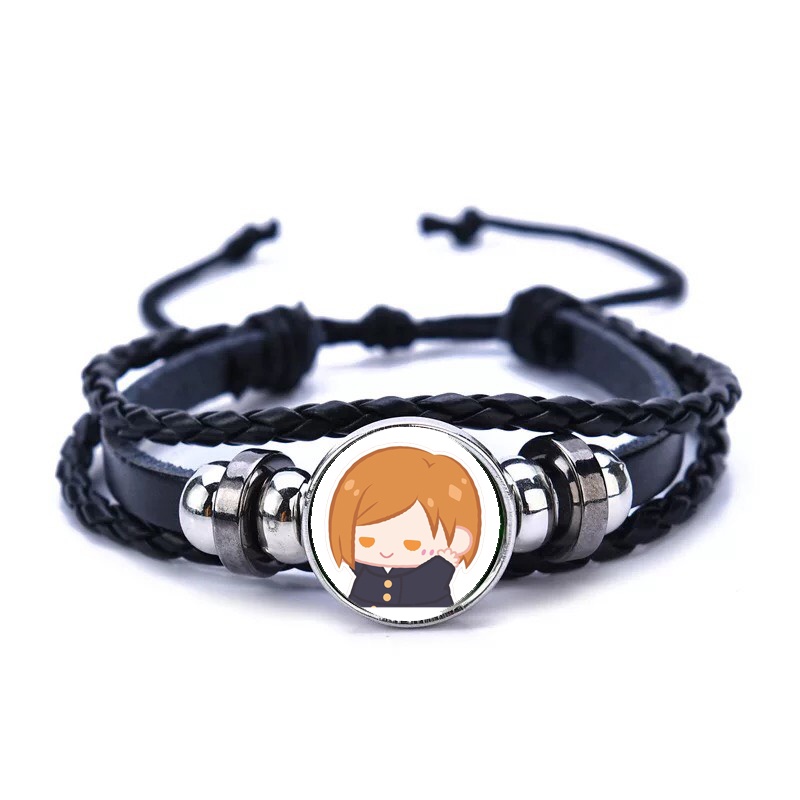 Vòng tay da lộn in hình JUJUTSU KAISEN ver tập thể dục tiện lợi anime chibi xinh xắn thời trang