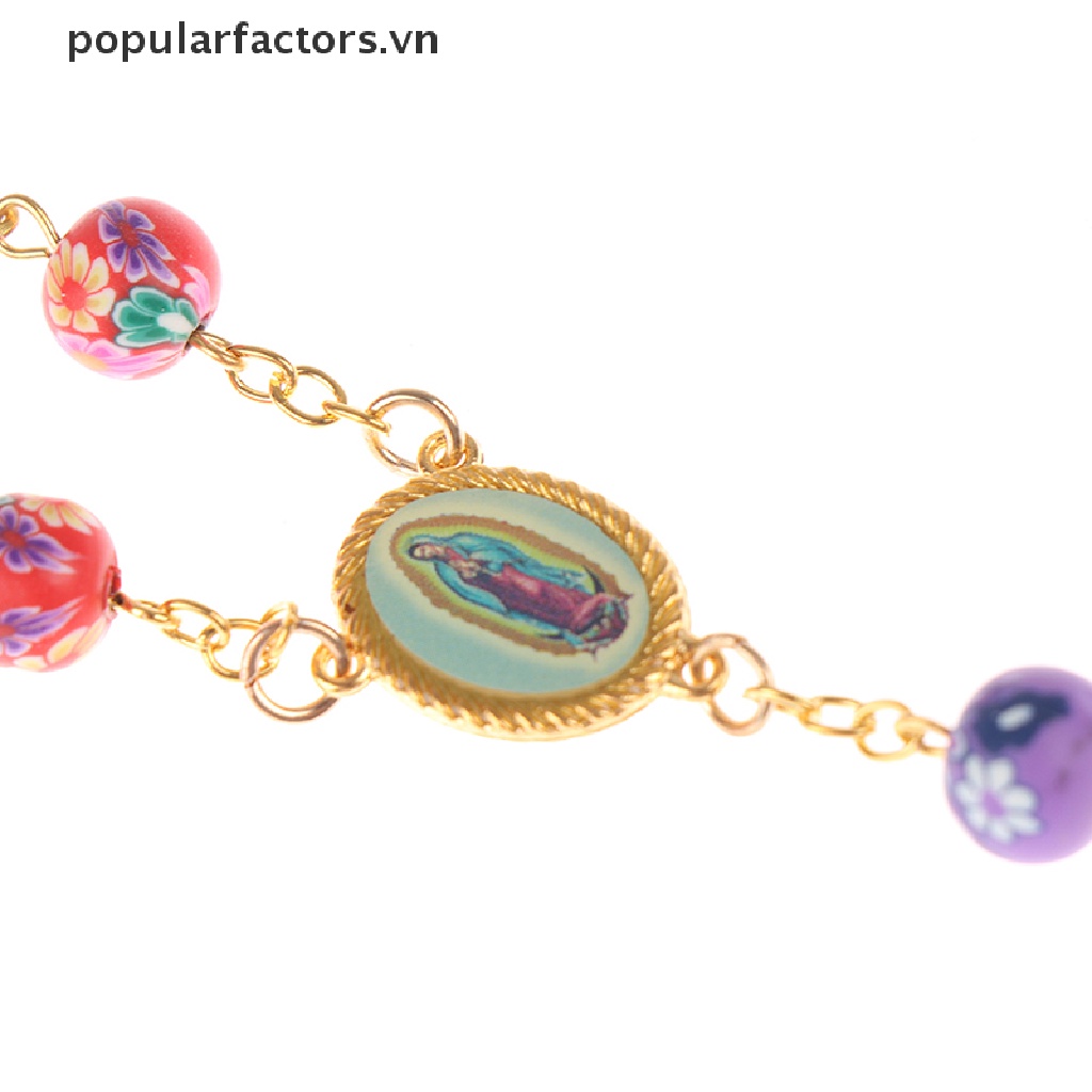 [Phổ Biến] Trang Sức Hạt Rosary Virgin Mary Christian [VN]