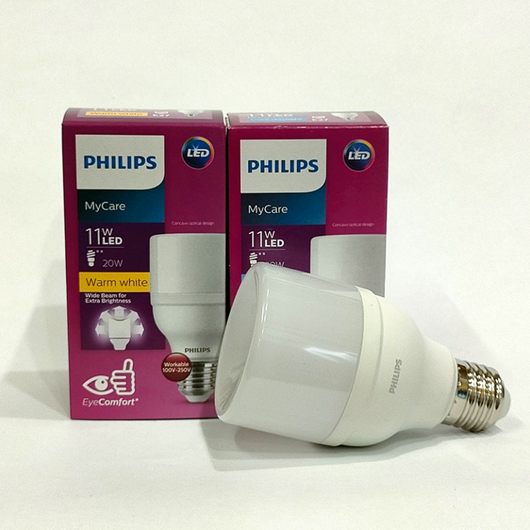 Bóng đèn LEDBright Philips 9W-11W-13W-15W-17W E27 ánh sáng Trắng  – Vàng ấm  230V