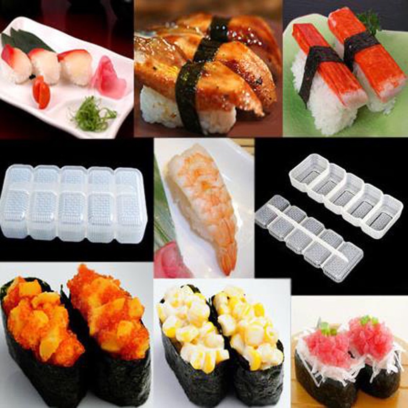 Bộ khuôn Sushi cơm Nhật Bản Bộ dụng cụ Sushi Baby Kids Bento