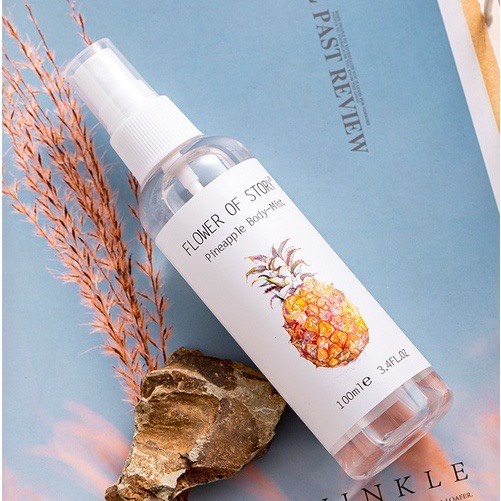 1chai Xịt Thơm 2in1 Body Và Xịt Thơm Phòng Hương Hoa Quả Flower Of Story 100ml