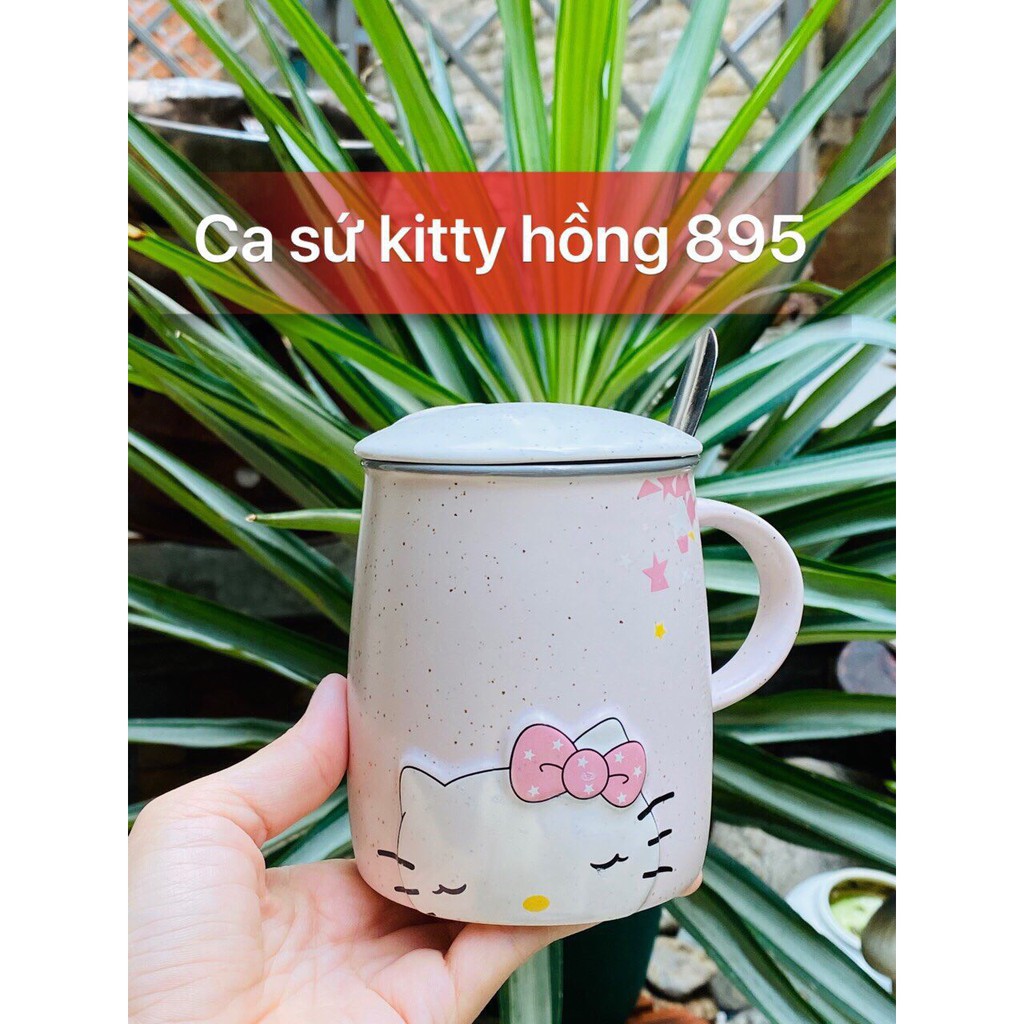 Ly Sứ Đẹp Hình Thú Cực Cute 400ml Cao Cấp