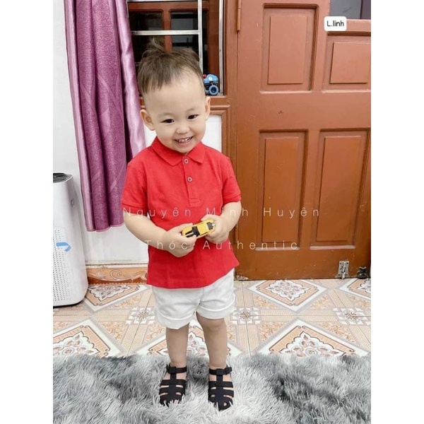 SET 2 ÁO PLO CÓ CỔ CHO BÉ TRAI