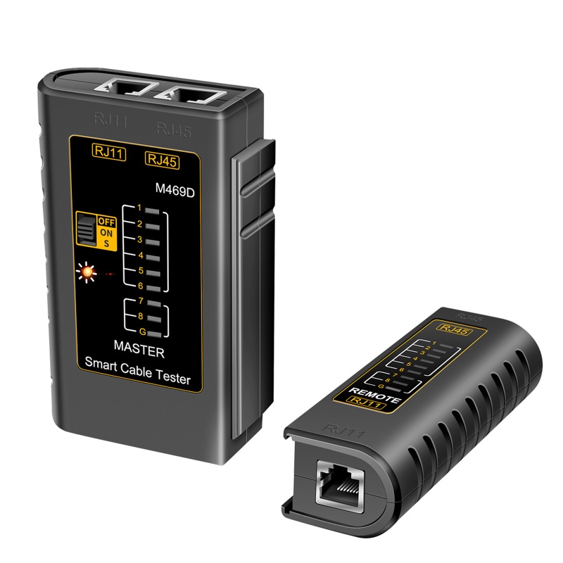 Dụng Cụ Kiểm Tra Sửa Chữa Dây Cáp Mạng Đa Năng RJ45 Lan RJ45 + Rj11