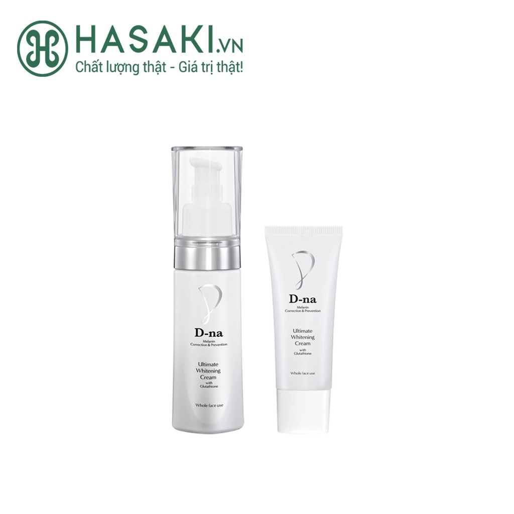 Kem Dưỡng D-Na Dưỡng Sáng Chuyên Sâu, Mờ Sạm Nám Ultimate Whitening Cream 50g