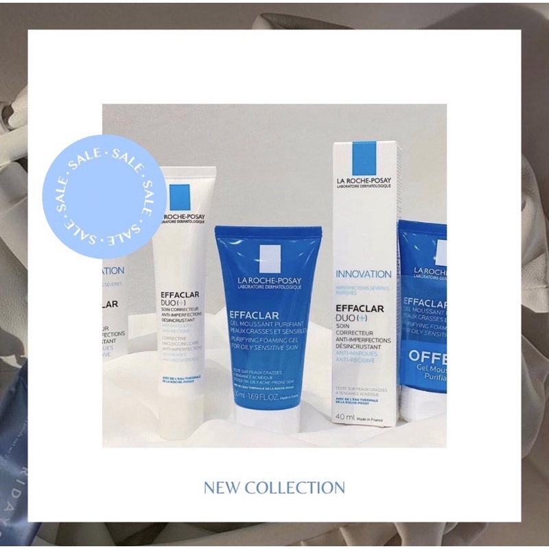SET KEM DƯỠNG DA TRỊ MỤN 𝗟𝗔 𝗥𝗢𝗖𝗛𝗘 -𝗣𝗢𝗦𝗔𝗬 𝗗𝗨O