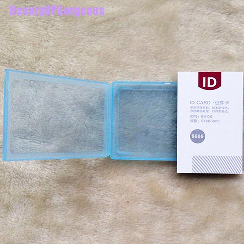 1 Bao Đựng Thẻ Id Bằng Nhựa Có Dây Đeo Cổ