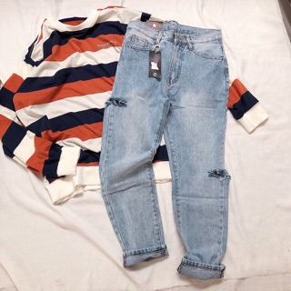 Baggy Jeans Rách ( Hihhf Thật Ảnh Cuối)