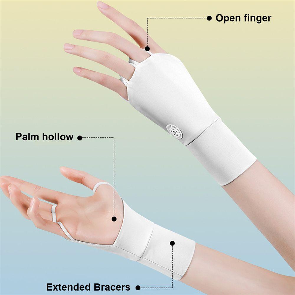 1 Đôi Găng Tay Chơi Golf Vải Lụa Lạnh Thoáng Khí Cho Nam Và Nữ