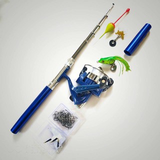 [FREESHIP 99K]Cần câu bút máy đứng và máy ngang giá rẻ