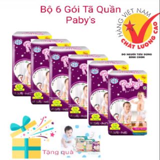 Combo 66 miếng tã quần thạch thảo pabys size m giá 180k+km