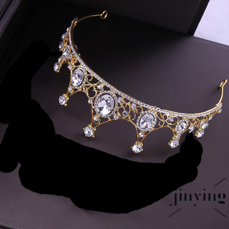 GETNOIVAS Vương miện công chúa chất liệu hợp kim sang trọng