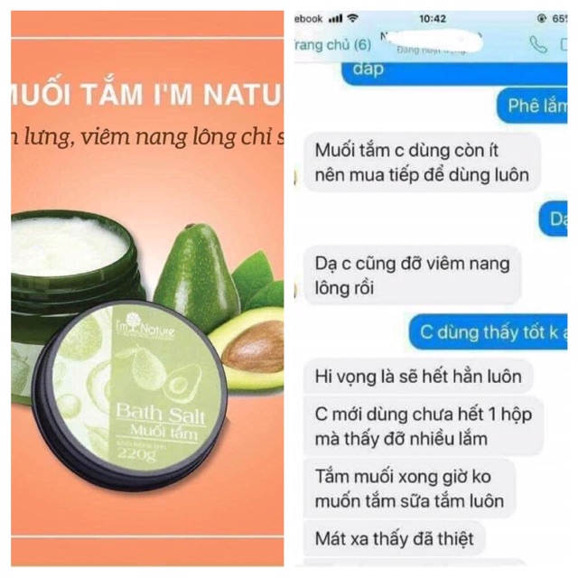 (CHÍNH HÃNG) MUỐI TẮM I’M NATURE | BigBuy360 - bigbuy360.vn