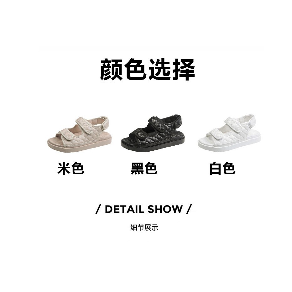 Sandal Thể Thao Dán Thần Kỳ Thời Trang Mùa Hè Mới Cho Nữ