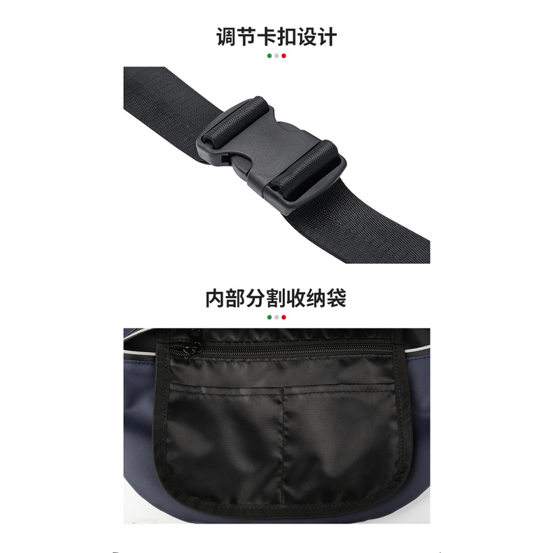 Túi bao tử, túi đeo chéo Motowolf chống nước