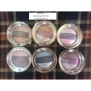 Hộp Phấn Mắt 3 Màu – Vacosi
