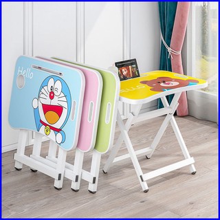 Bàn học trẻ em gấp gọn họa tiết hoạt hình ngộ nghĩnh ,bàn tập viết thông minh, chống gù, chống cận