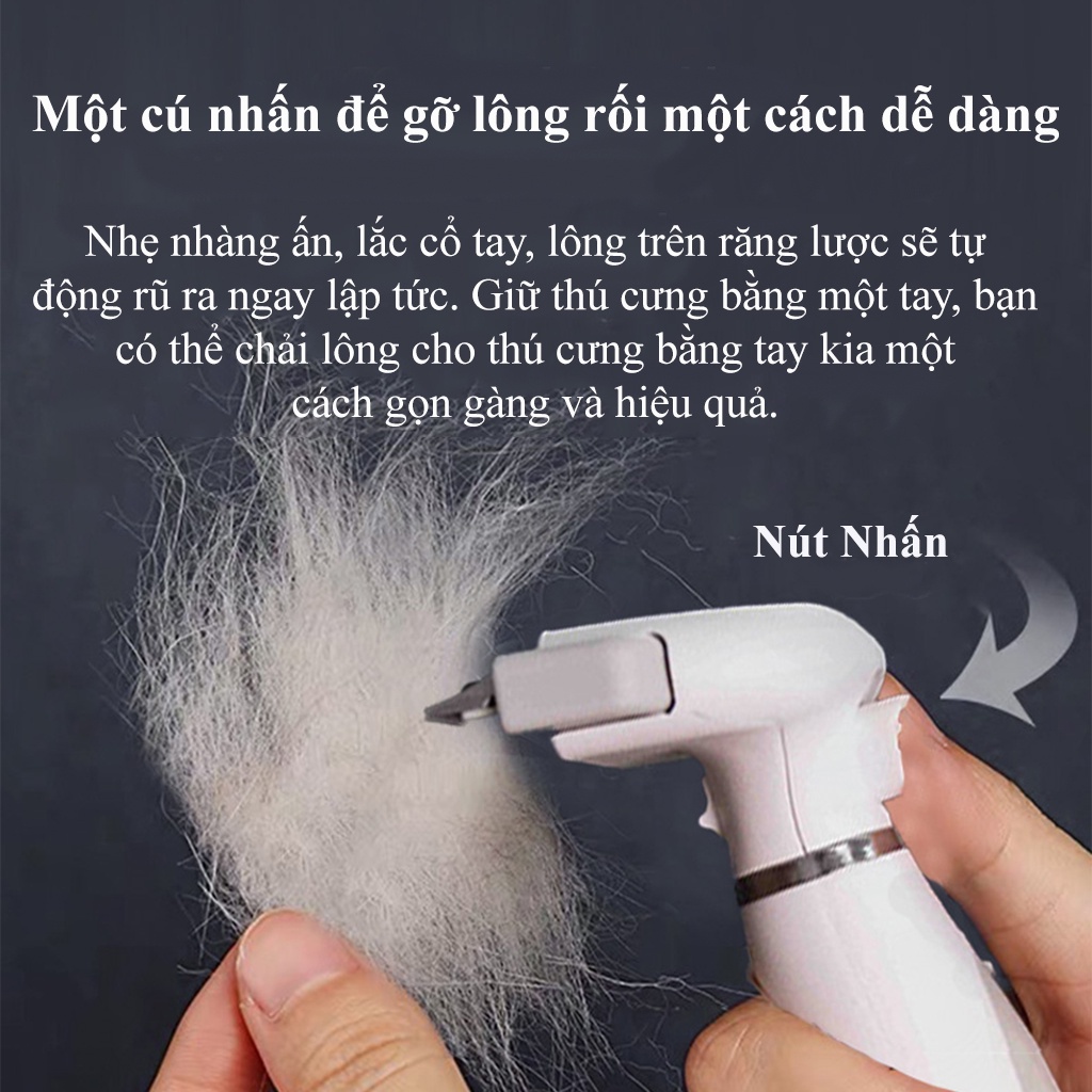 Lược Chải Lông Xiaomi Pawbby Cho Chó Mèo Kiêm Bàn Trải Lấy Lông Chó Mèo Động Vật Thú Cưng