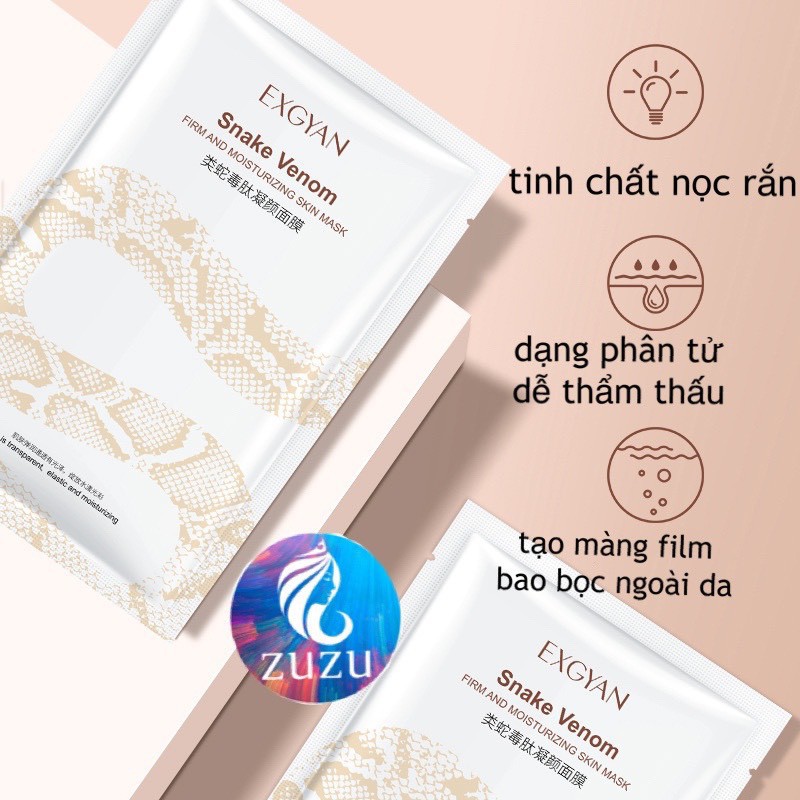 [N121] Mặt Nạ Nội Địa Trung Cao Cấp Tinh Chất Nọc Rắn Giúp Da Căng Mọng Ẩm Mịn Cải Thiện Sắc Tố Da | BigBuy360 - bigbuy360.vn
