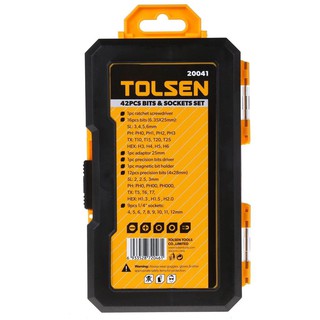 bộ tô vít đa năng 42 món 20041 42pcs bits & sockets set