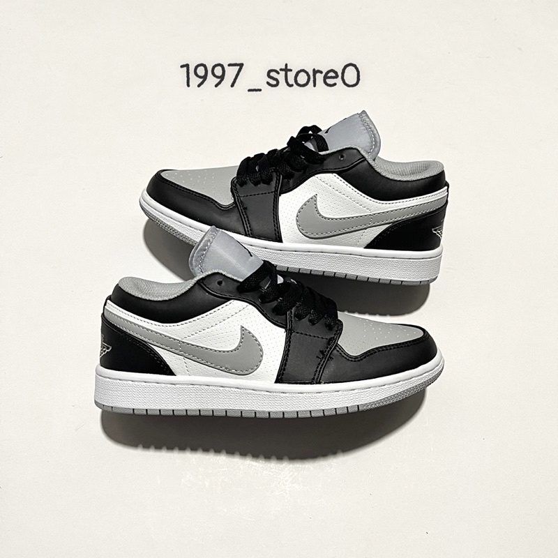 giày Jordan 1 đen xám low cao cấp