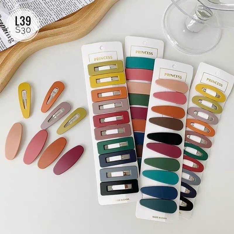 Set 5 kẹp mái nhám nhiều hình