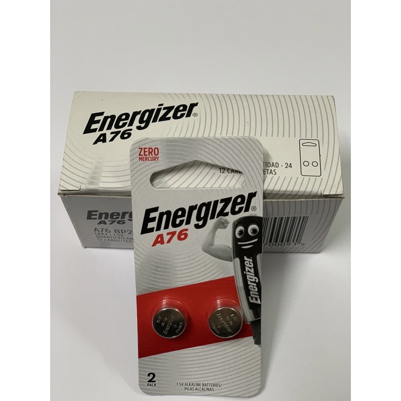 Pin A76 LR44 AG13 Energizer vỉ 2 viên