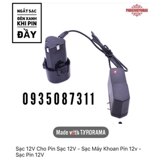 XẠC 3s 12.6v có đèn báo đầy chuyên xạc máy khoan bin 12v