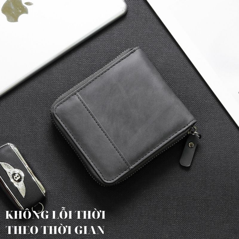 Ví cầm tay nam ⚡FREESHIP⚡da Lịch lãm, phong cách, bền đẹp. BH 12t Tặng Vớ nam 6U15