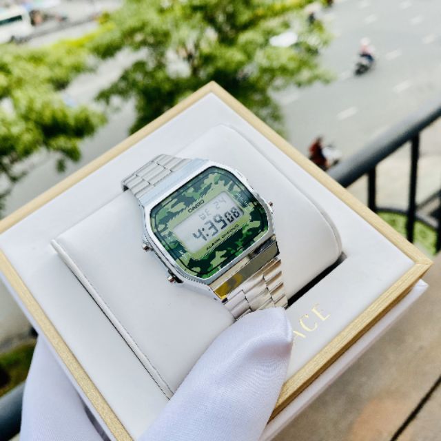 Đồng hồ nam Casio A168WEC-3DF