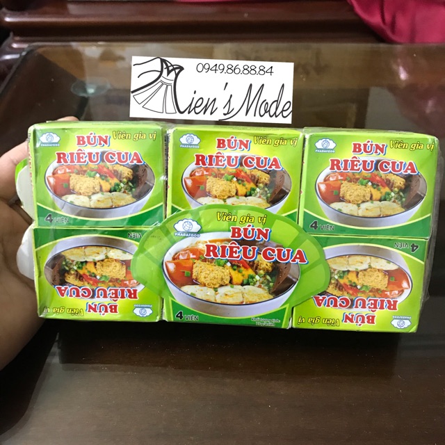 12 hộp Bún riêu cua