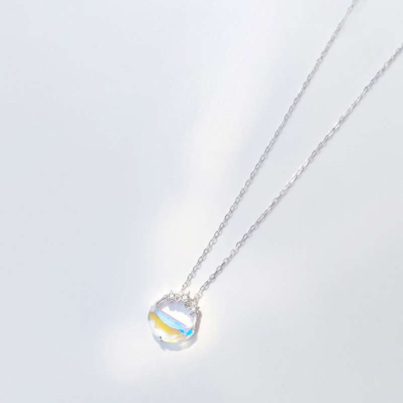 Vòng cổ 3 Kiểu Hình Mặt Trăng/Mặt Trời Đầy Màu Sắc Thời Trang Cho Nữ