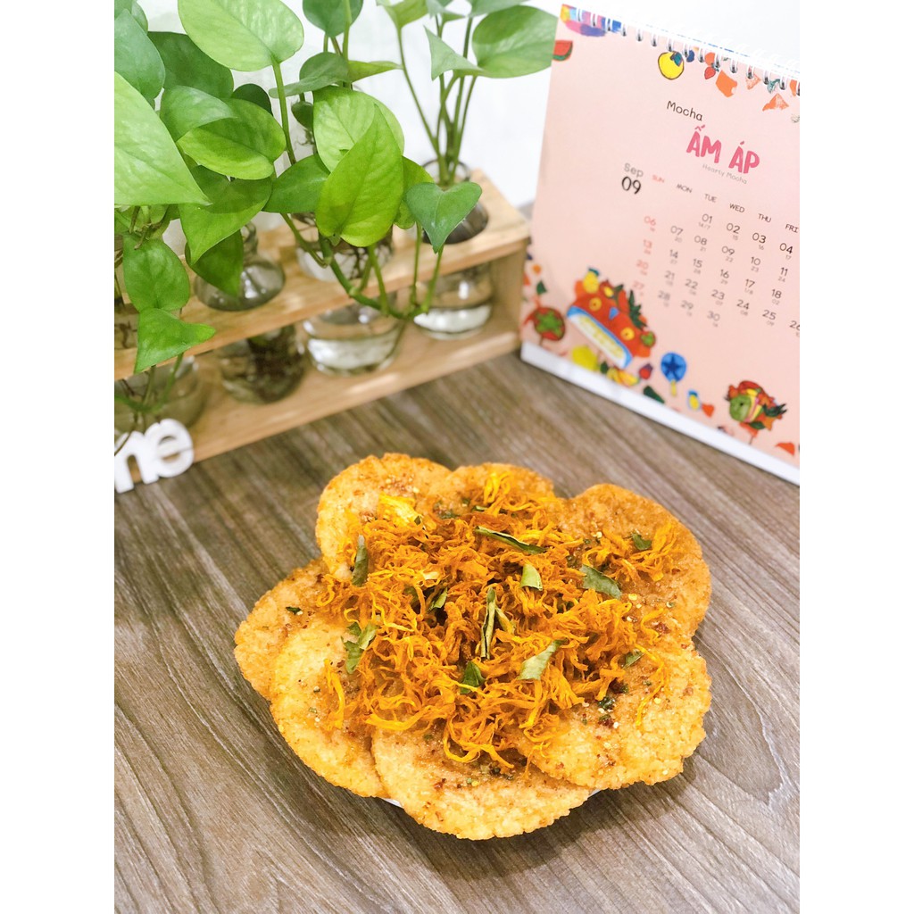 Cơm cháy khô gà Cooky [rẻ vô địch], KL hàng chuẩn 100g - Khô gà lá chanh Cooky | BigBuy360 - bigbuy360.vn