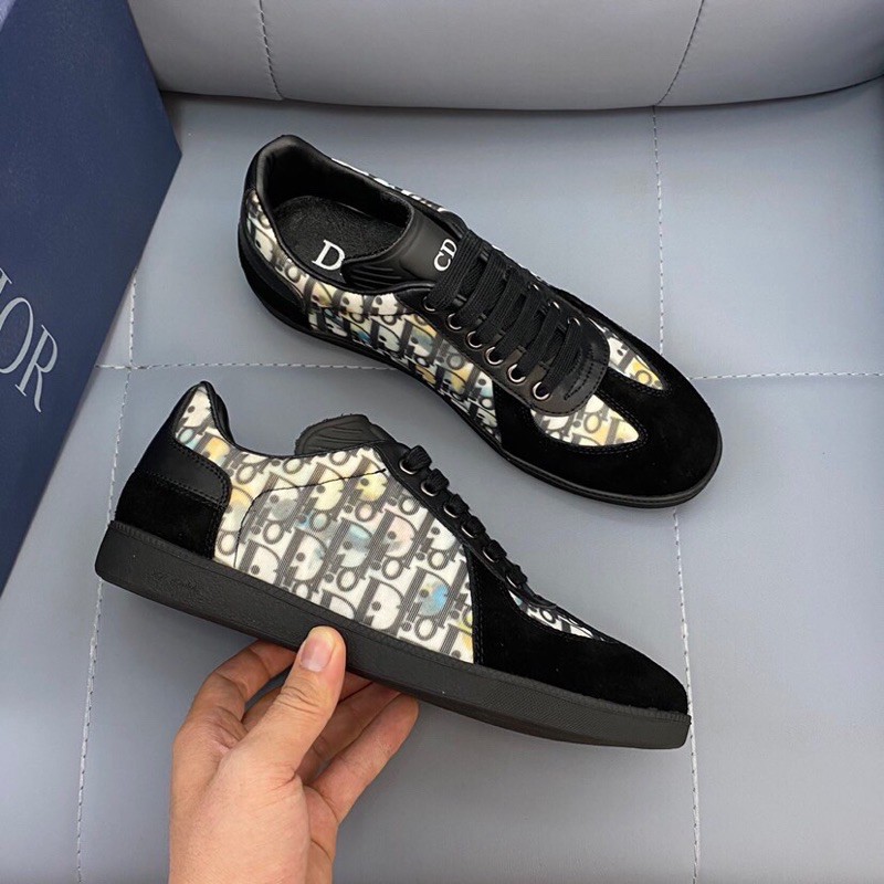 Giày thể thao /sneakers nam cổ thấp Dior CD da thật cao cấp mẫu mới siêu hot