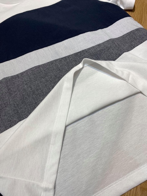 Áo phông ZIOZIA phối mảng chéo 02