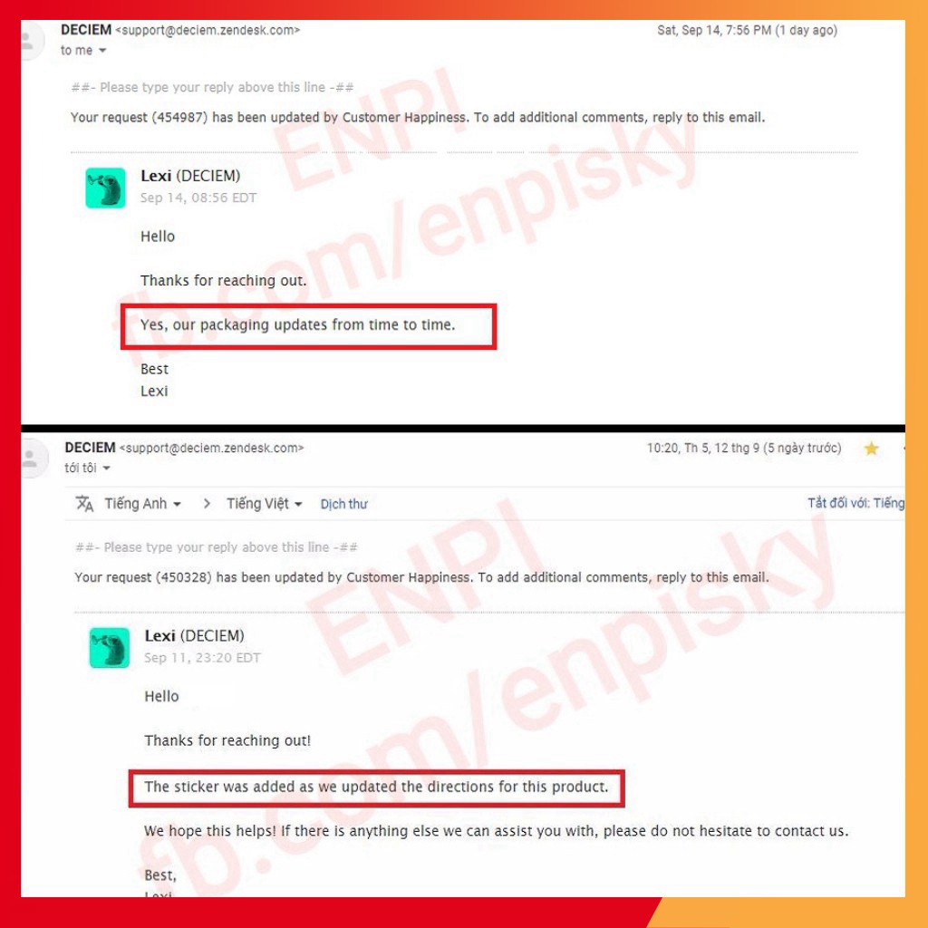 chính hãng Serum giảm nếp nhăn Argireline Solution 10% - The Ordinary