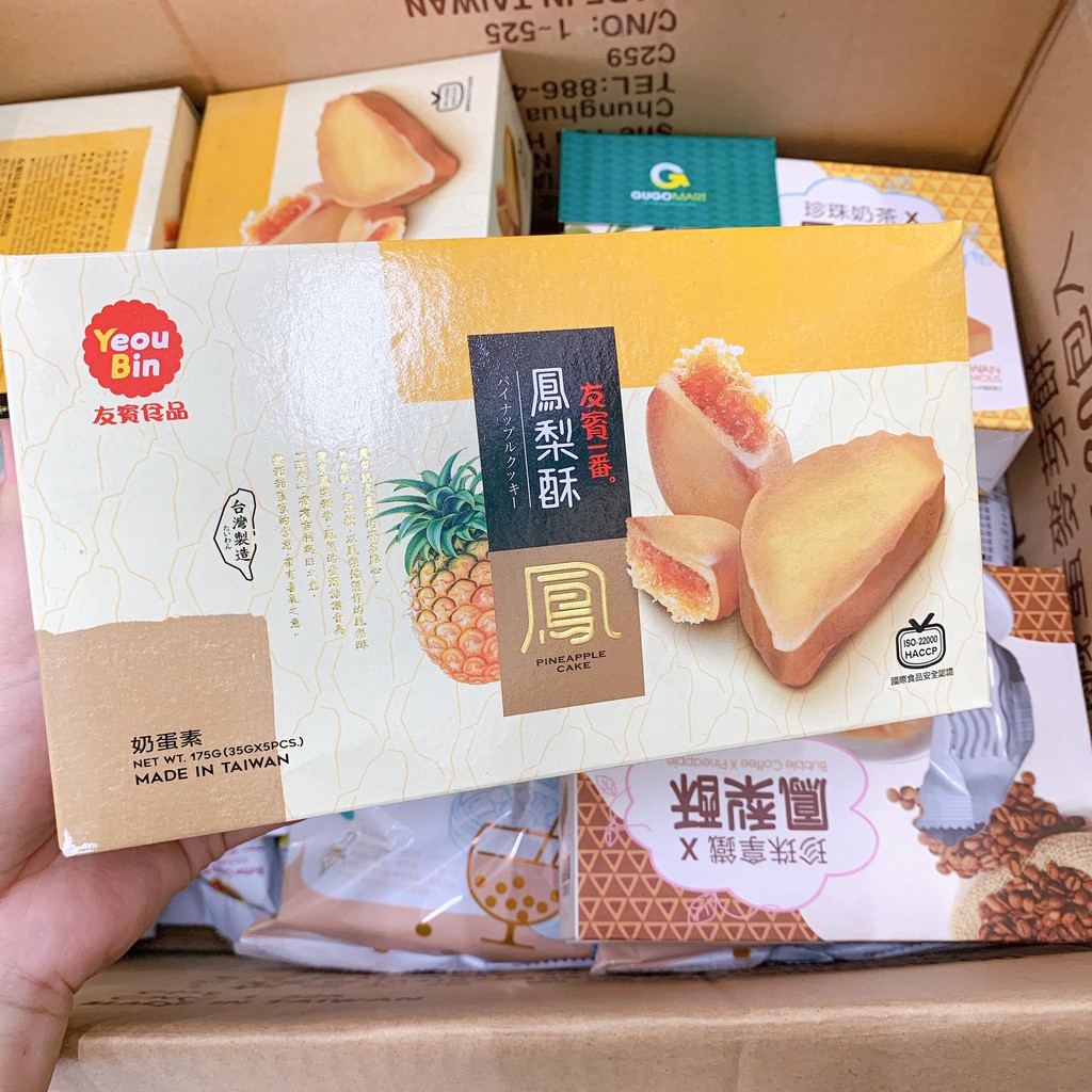 Bánh dứa Đài Loan Yeou bin 175g