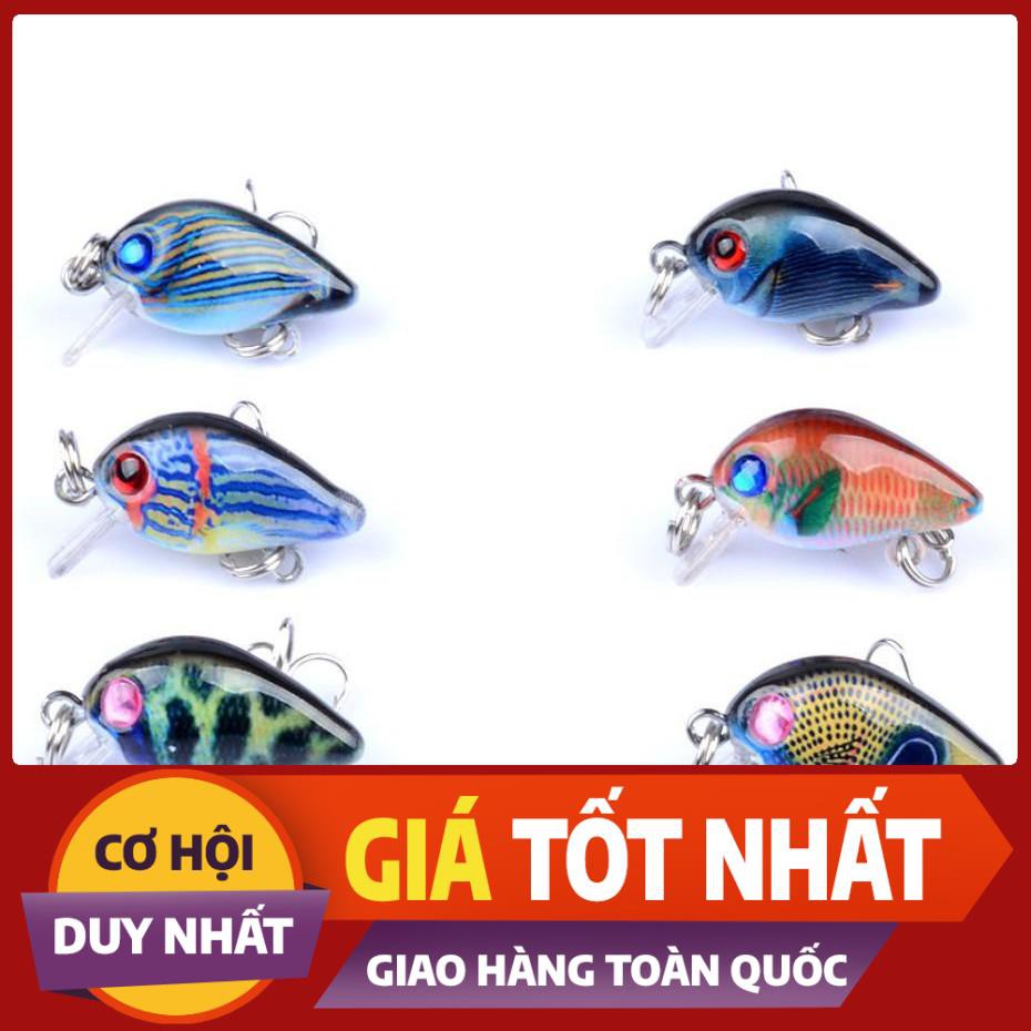 [Xả Kho] Bộ combo mồi lure kèm hộp đựng mương,lóc,sộp,rô phi,....