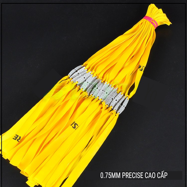 5 Dây ná cao su, thun ná cao su, thun precise chính hãng 0.55mm độ chính xác cao, siêu bền bỉ, siêu đẹp