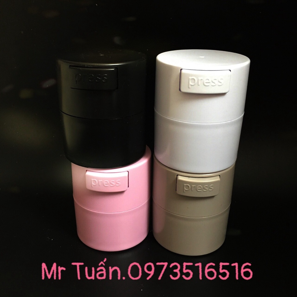 hũ đựng keo nối mi loại 1 _ hũ gạo dụng cụ nối mi